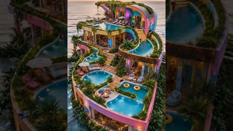 Luxury house to old vila by Strom feed#satisfying#construction#homerenovation#ytshorts