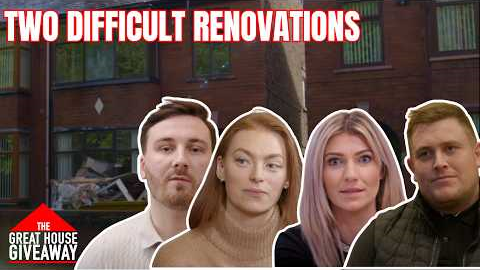 Double the Challenges in this Renovation Double Bill | The Great House Giveaway