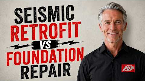 Seismic Retrofit vs Foundation Repair: Which Does Your Home Need? – Earthquake & House Basics #2