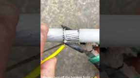 Copper Wire Splicing – Electrician Shows Proper Connection Techniques 🔌