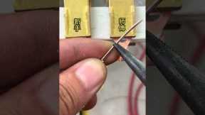 How To Connect Electrical Wire Joint | Easy And Safe Repair Technique #shorts #wire