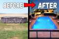I turned a $500 pool into my DREAM